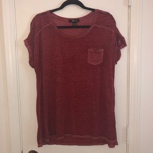 Maroon shirt